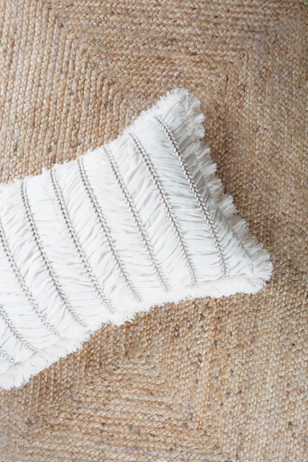 Oceanic Elegance Cushion Cover