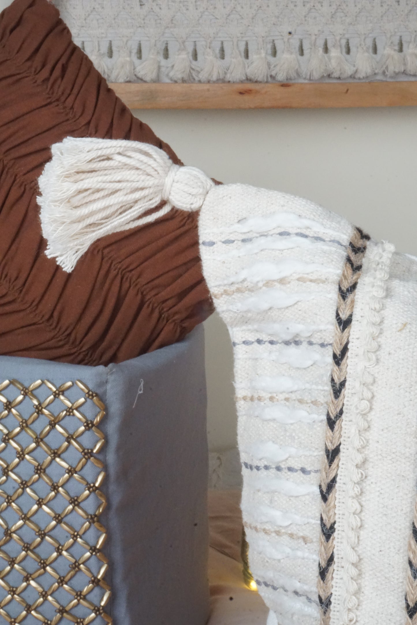 Royal Mughal Motif Cushion Cover