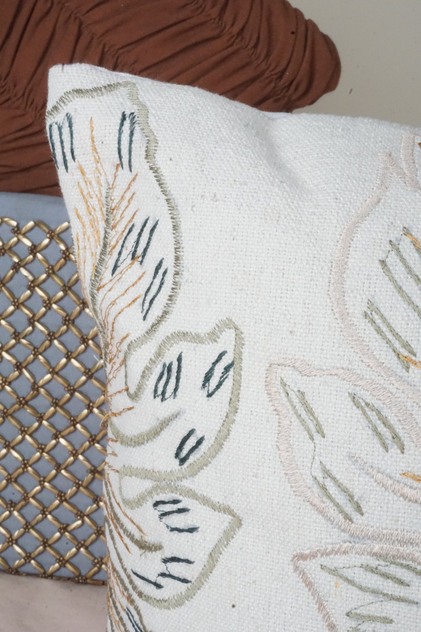 Vintage Charm Embroidered