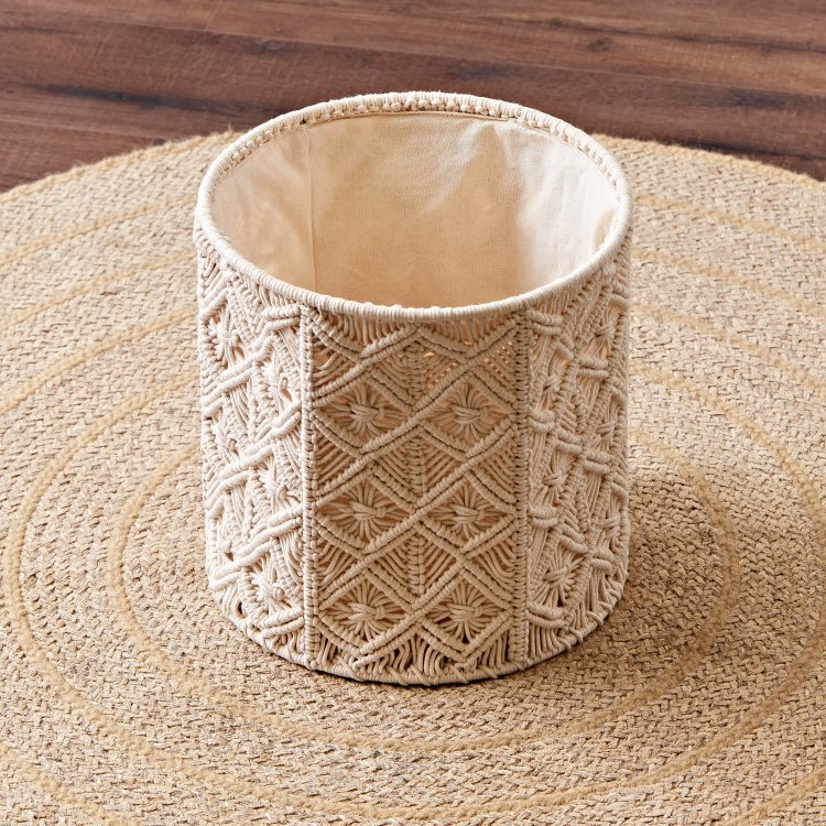 Dhaaga Daftee Macramet Storage basket