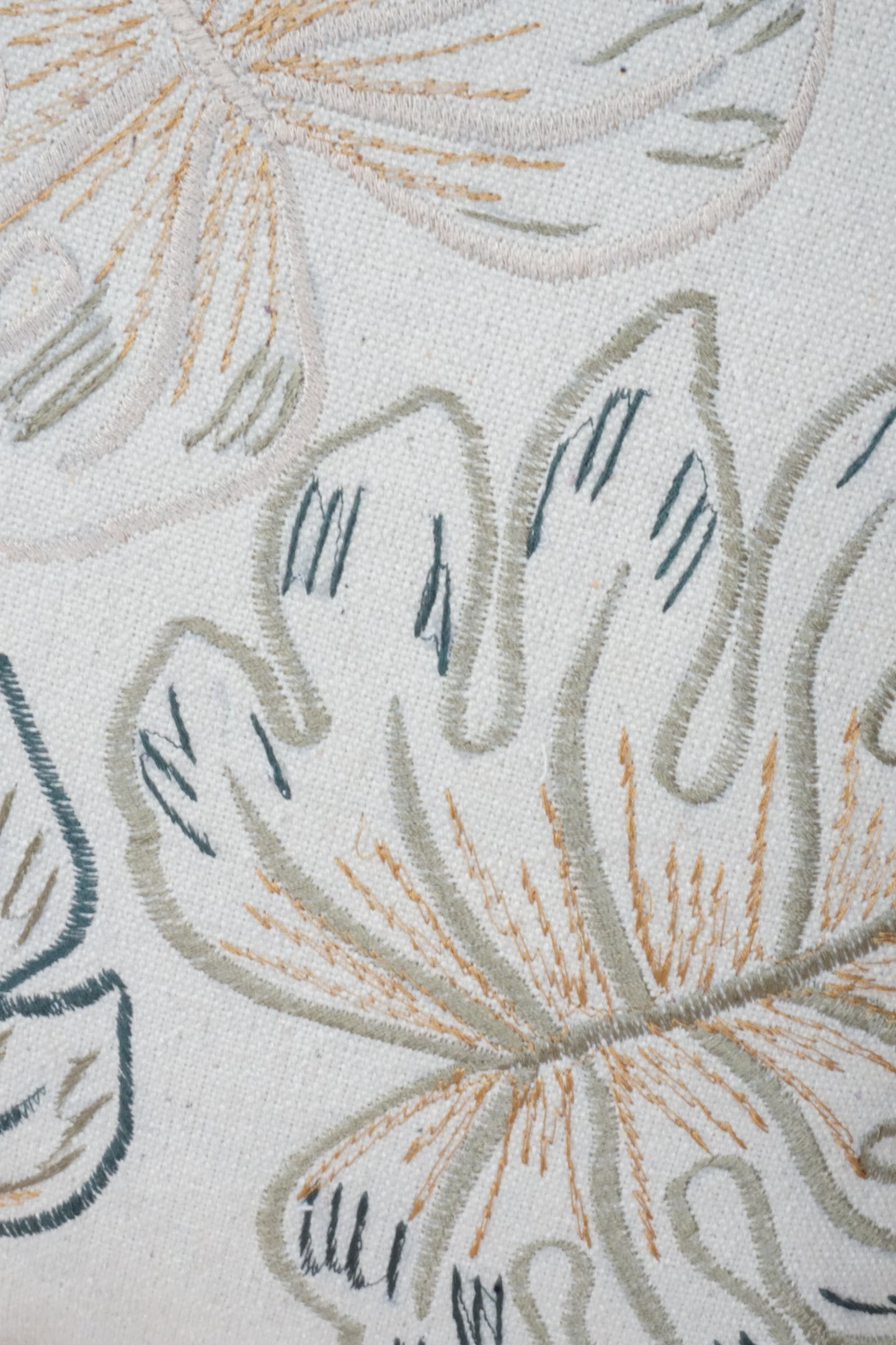 Vintage Charm Embroidered