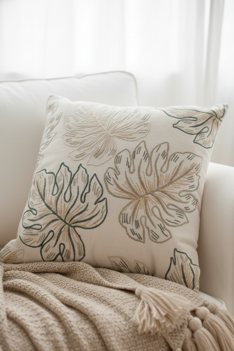 Vintage Charm Embroidered