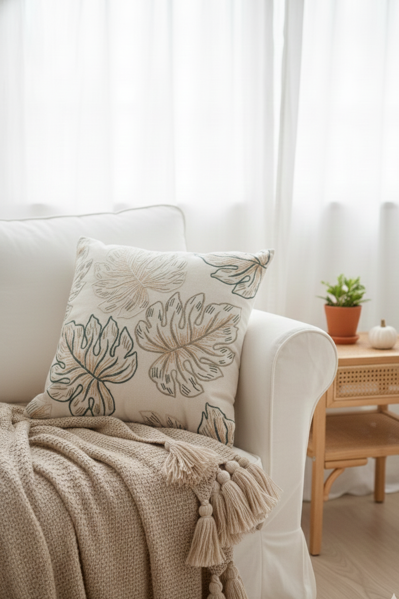 Vintage Charm Embroidered