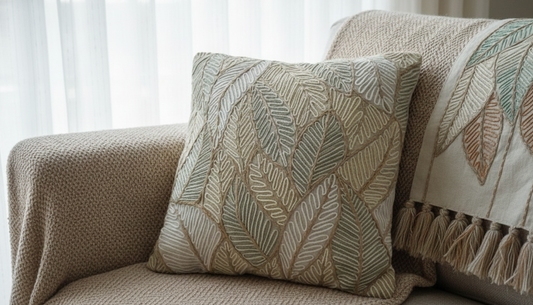 Leaves Whimsy Pillow