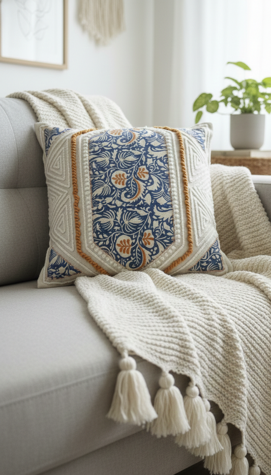Tranquil Tones Cushion Cover