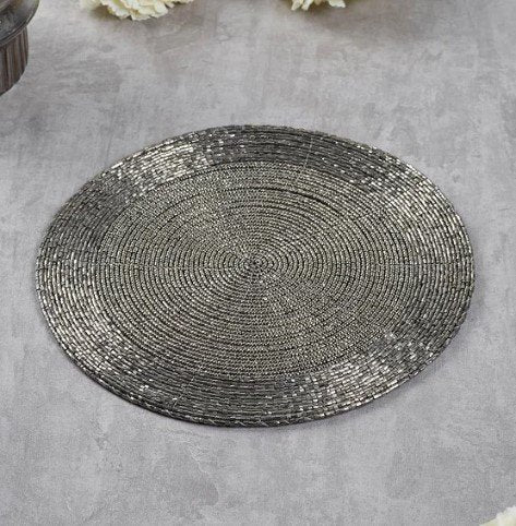 Festive Coaster Set of 2 (Silver)