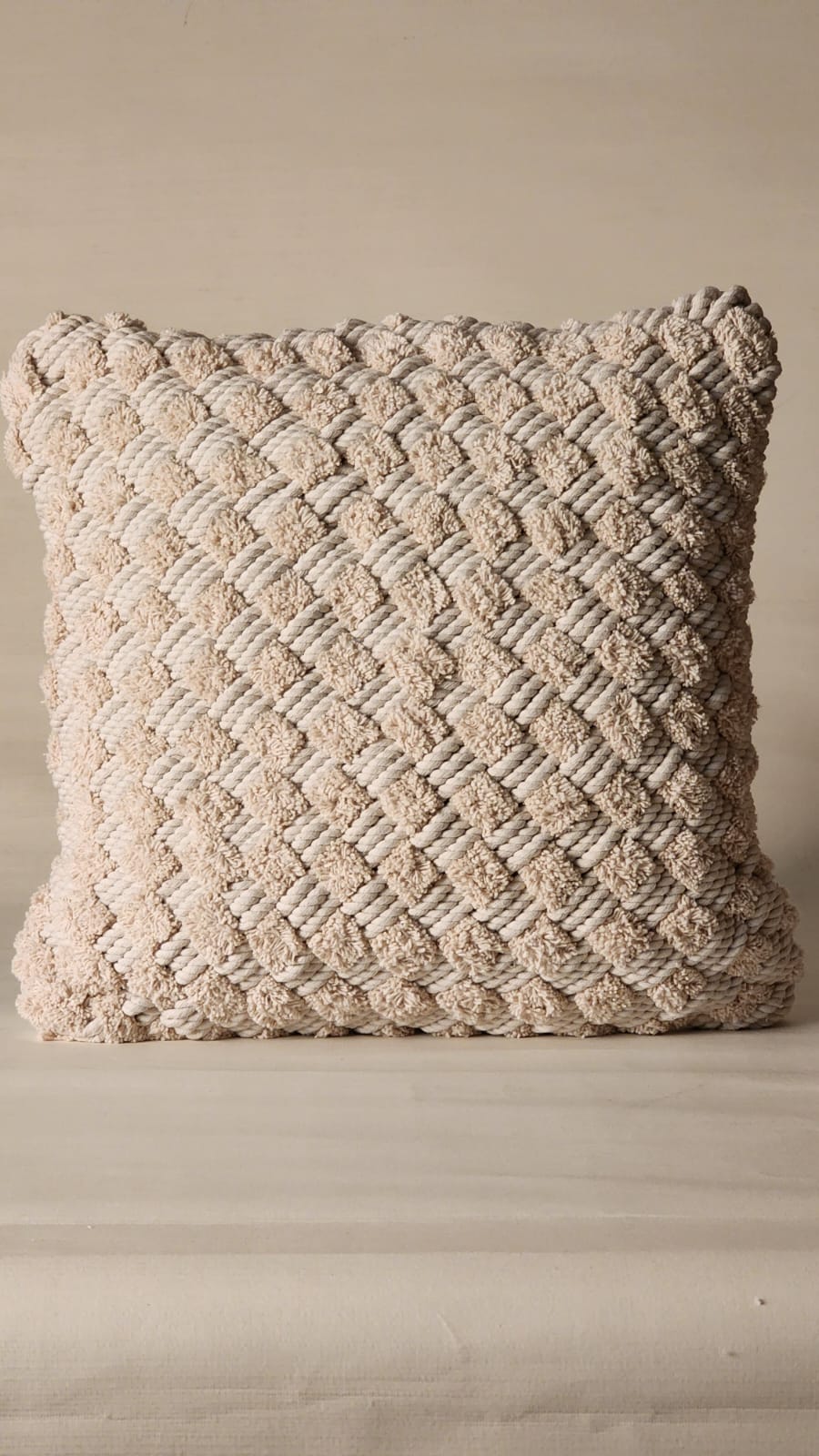 Harmony Macrame Cushion Cover