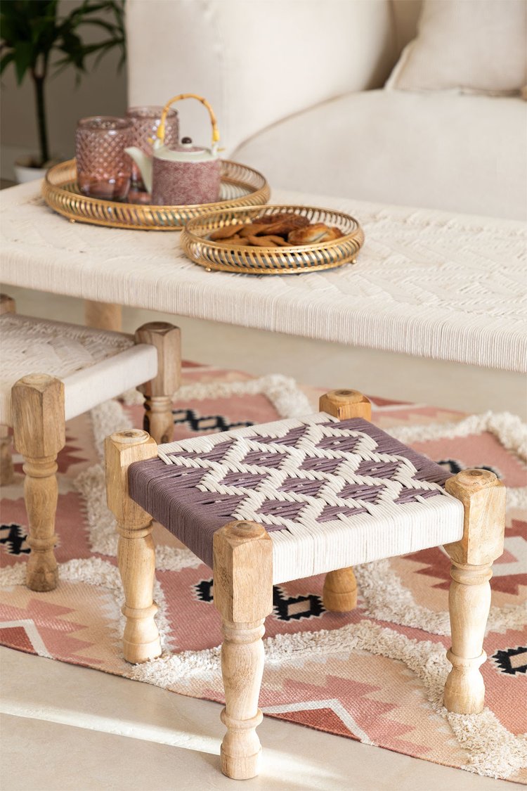 Bohemian Rhapsody Coffee Table and Stool Set